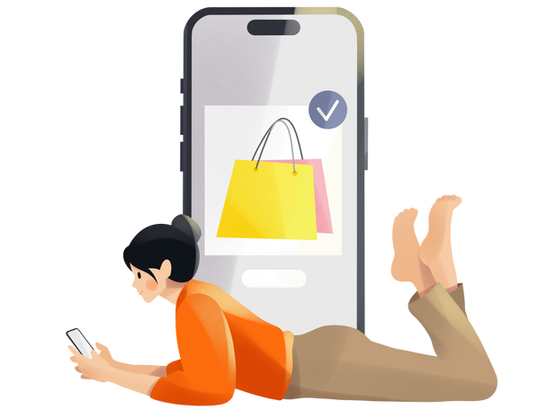 Women Shopping Image